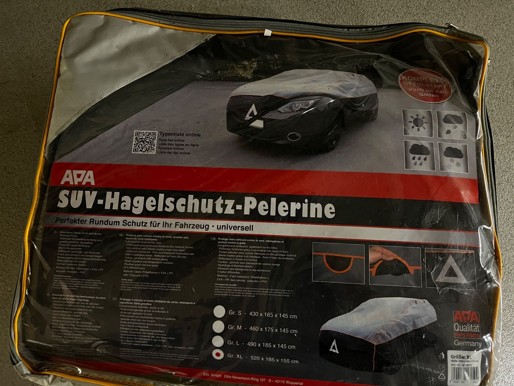Coperture: APA Hagelschutzdecke Premium SUV XL – Usato da Solothurn venduto da allroad01 1