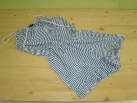 Mariposa Morada Sommer Jumpsuit Gr. M Streifen Blau-Weiss ☀️