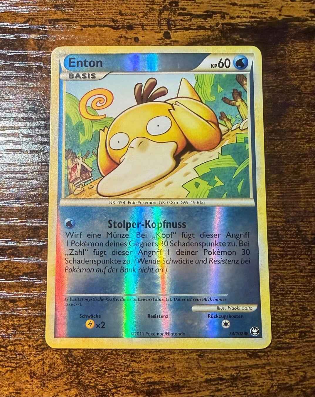 Pokémon Cartes à collectionner: Enton Reverse Holo 74 & 87 – D'occasion à Zürich par PEACECOCOON 3