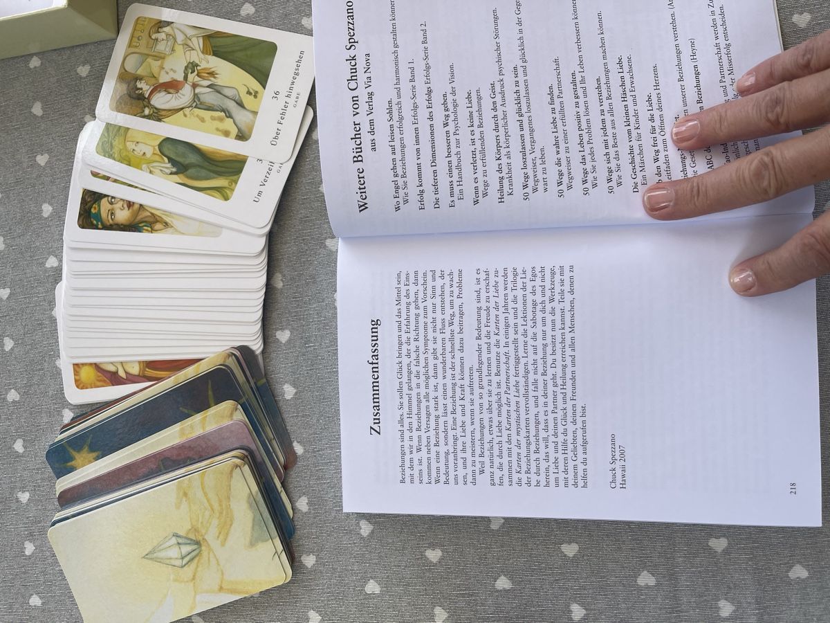 Bücher: Chuck Spezzano Karten der Partnerschaft mit Buch – Gebraucht aus Oberlunkhofen von Ferienengel 2