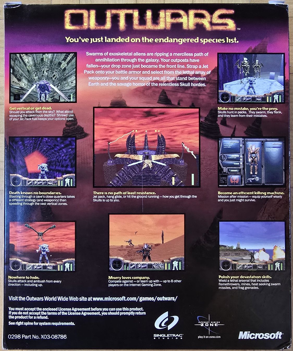 Microsoft Giochi: PC Big Box : Outwars (English version) – Usato da Froideville venduto da xXSebastienXx 1