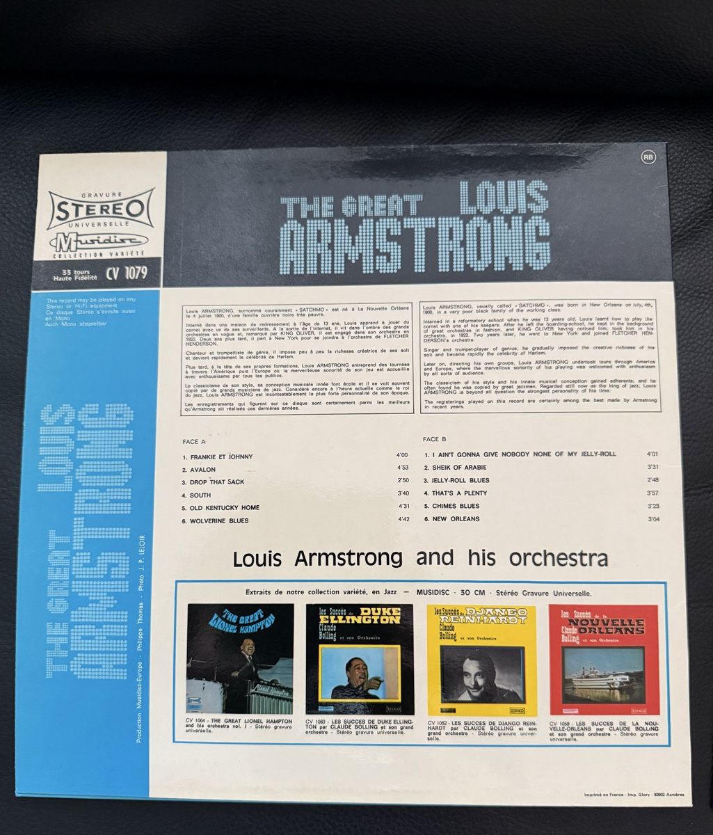 Dischi in vinile: Louis Armstrong LPs 2er Set Jazz Schallplatten – Usato da Goldach venduto da Donpancho 2
