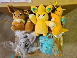 LAST PRICE! Pokemon Hanging Friend Doll Banpresto Set of 5