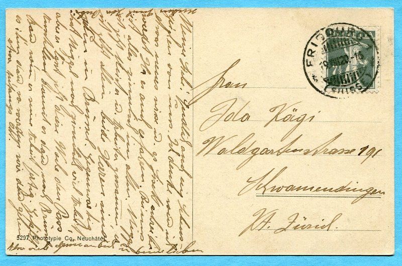 Cartes postales: Fribourg 120 - Grand Post Suspendu – D'occasion à Opfikon par Prophila 1