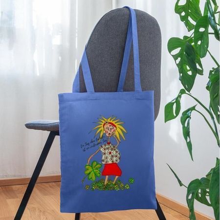 "Ein Tag ohne lächeln..." Tasche von Glücksjahr 🍄