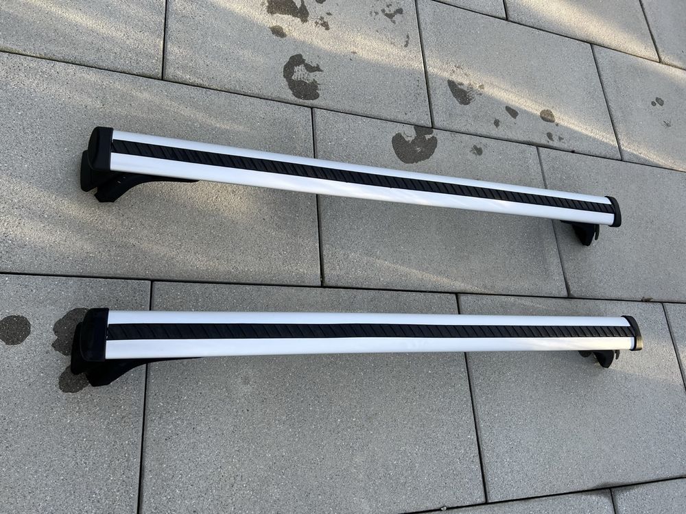 Gepäckträger Auto Kompatibel Mit Audi A4 (B9) AVANT 2016-2023 Relingträger ACE-2 Audi A4 B9 Dachträger