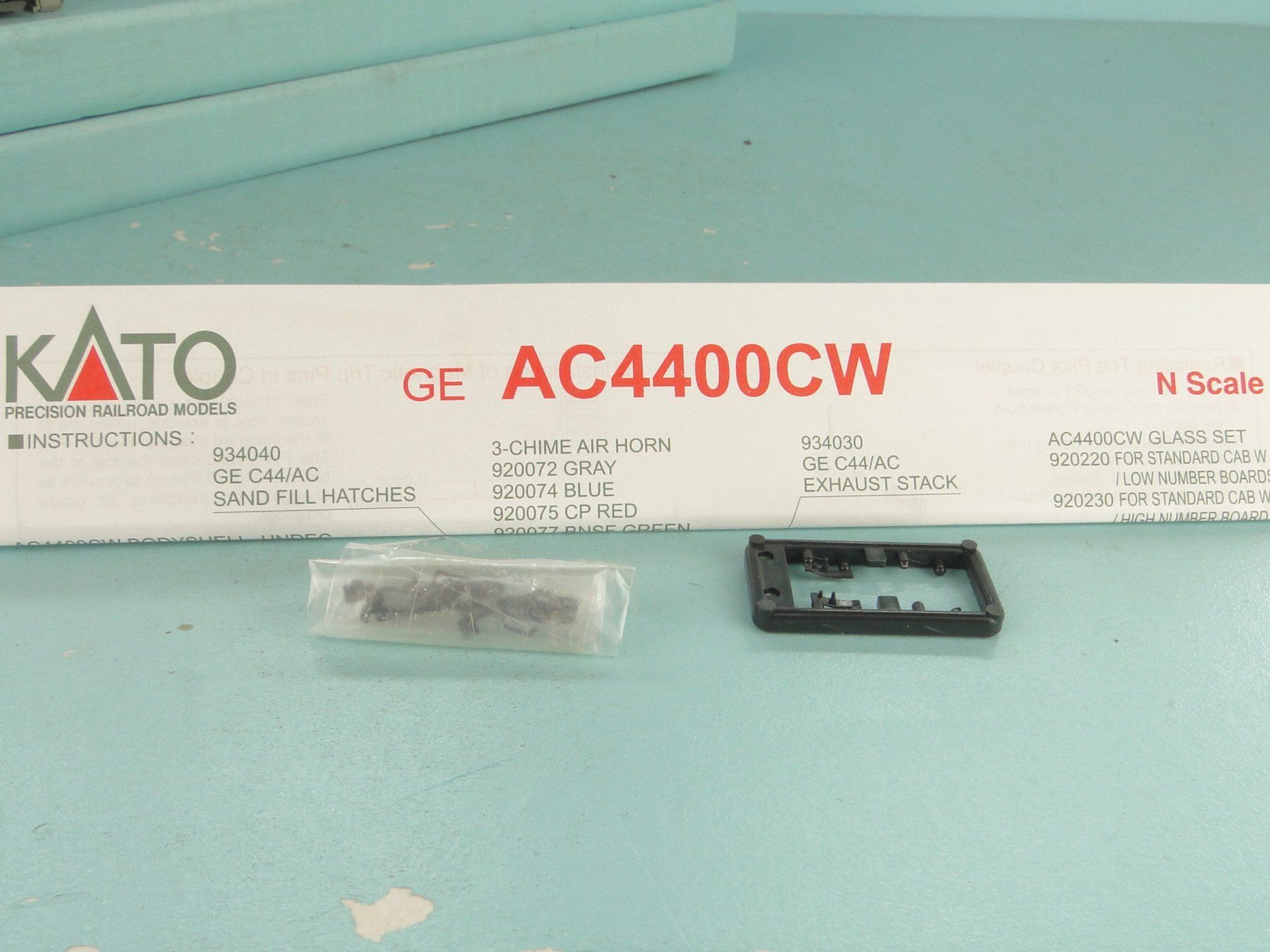 Kato Modellini di ferrovie: KATO Spur N 176-7006 AC4400CW – Usato da Bülach venduto da cann11 2