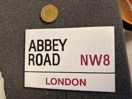 Magnet - décoratif "Abbey Road NW8 London"