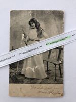 Postkarte Mädchen alt Weltpostverein AK