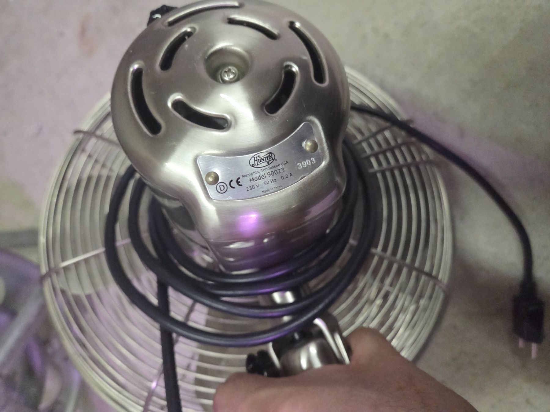 Ventilatori: Tischventilator Hunter Century 3 Stufen 90023 – Usato da Zürich venduto da Alibaba1234 3
