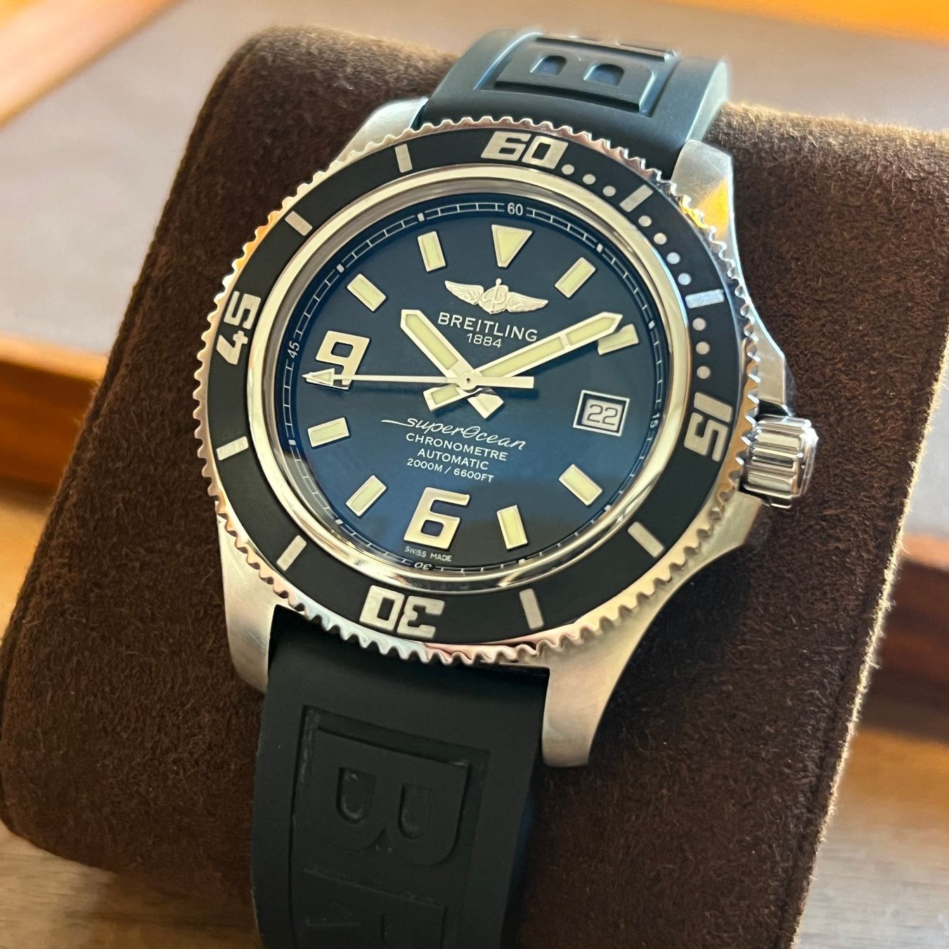 Breitling Orologi: FLASH SALE Breitling Superocean 44 Full Set A1739102/BA77 – Usato da Carouge GE venduto da Watchaser 2