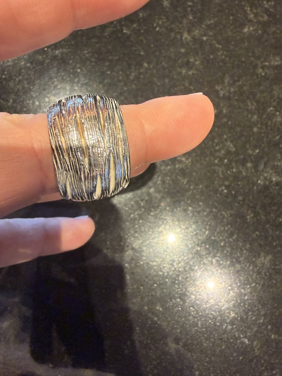 Ringe: Massiver Statement Ring, 925er Silber, Neu! – Neu (gemäss Beschreibung) aus Winterthur von Bacca_3 3