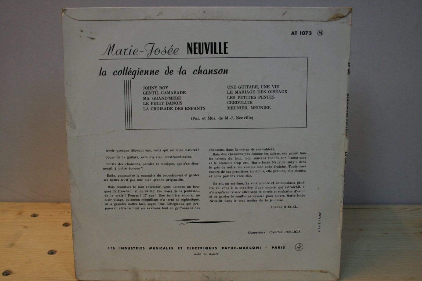 Vinyles: Marie-Josée Neuville – D'occasion à Wettingen par zibi137 1