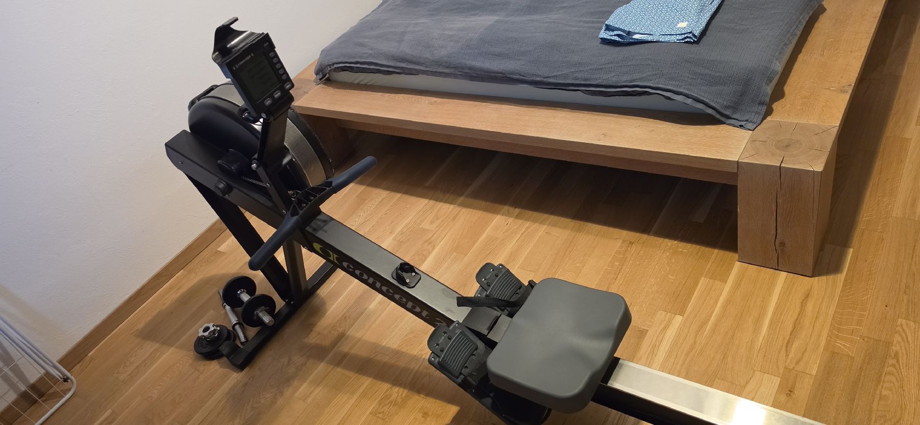 Concept 2 Hometrainer: Concept2 Rudergerät Model D PM5 wenig gebraucht – Gebraucht aus Bern von sim_2hzy