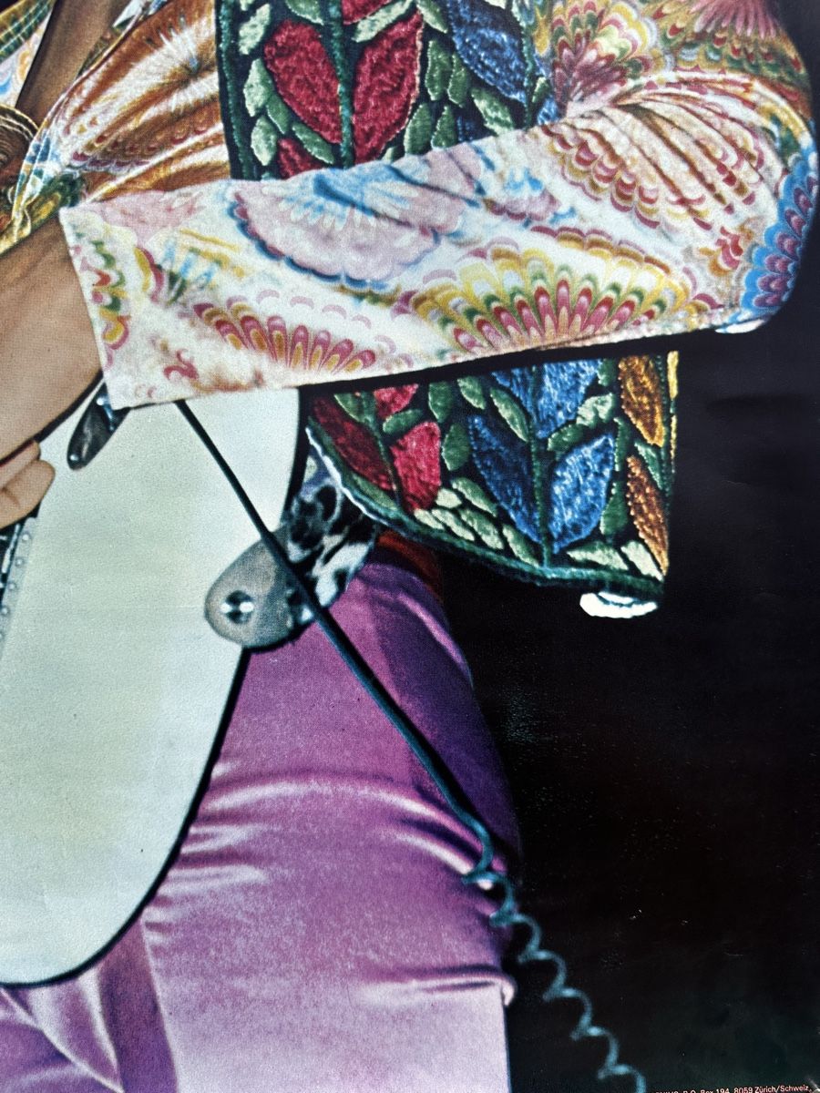 Poster & Bilder: grosses altes Jimi Hendrix Plakat – Gebraucht aus Zürich von frauflufelberg 4