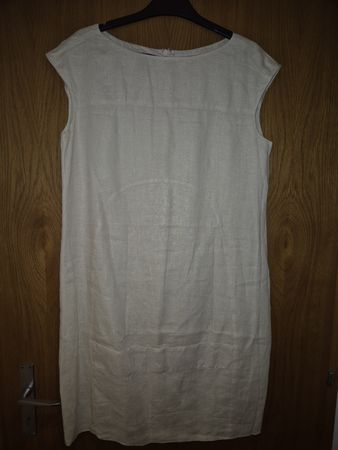 Damen Leinenkleid Gr 42