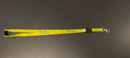 Lanyard Schlüsselband Thurgauer Kantonalbank TKB Gelb