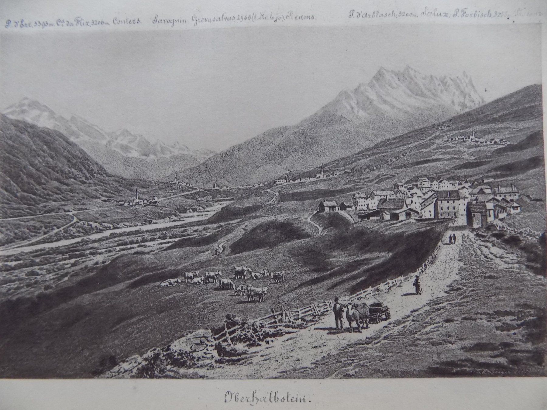 Stiche: Oberhalbstein – Gebraucht aus Risch von Rischli15 2
