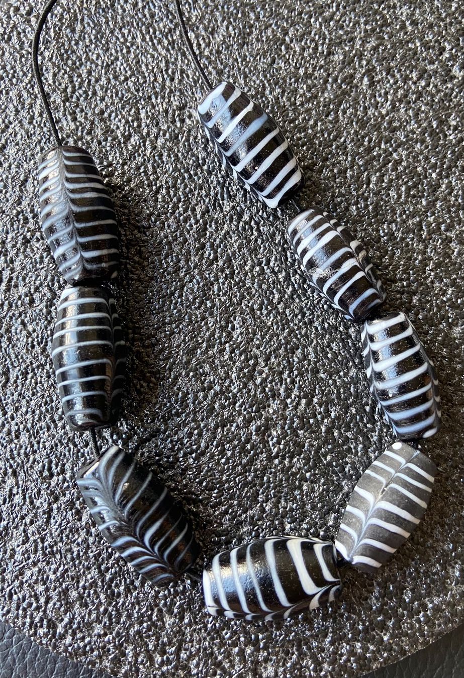 Catenine: Schöne Glasperlen aus Afrika – Nuovo (secondo la descrizione) da Zuerich venduto da Perlen-Decor