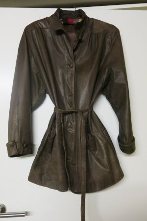 Echte Lederjacke, Grösse ca. 38