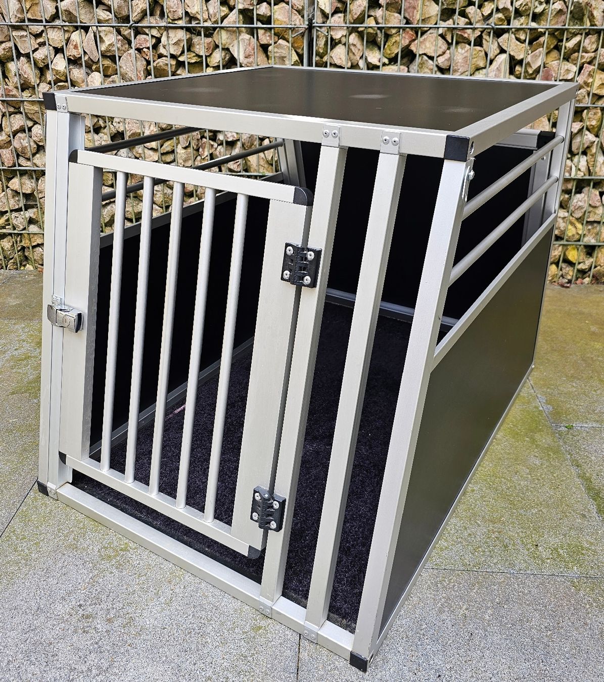 Gabbie, trasporto & Sicurezza: Freezack Aluminium Hundebox Auto Geronimo – Usato da Jaun venduto da astix