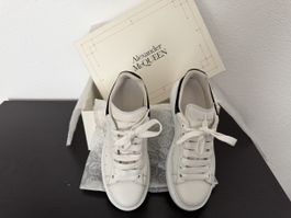 Alexander McQueen White Leather Sneakers - Size EU 38