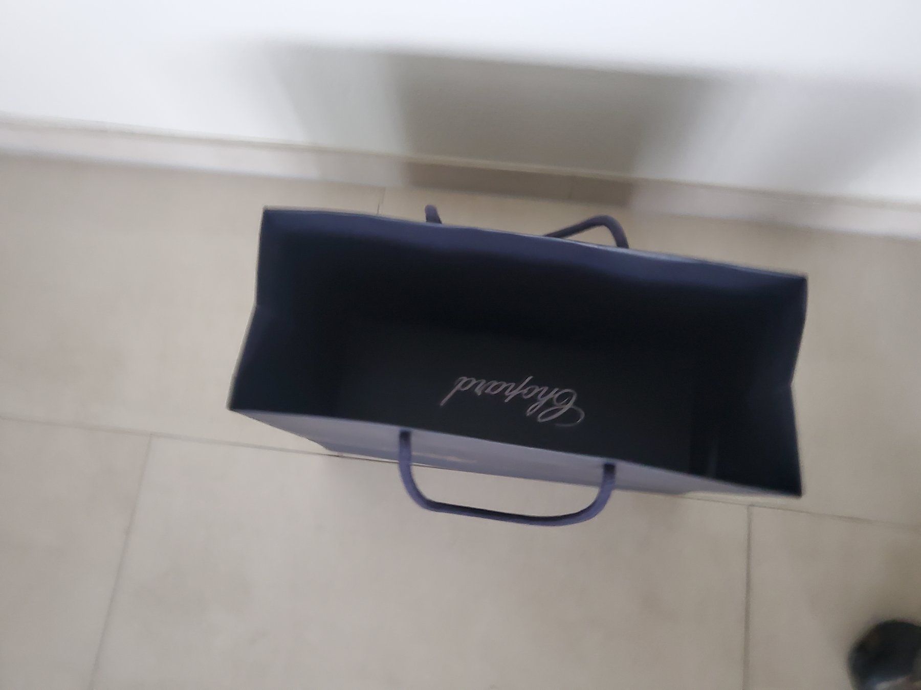 Chopard Borse: Chopard Papier Einkauf Tragtasche mit Stoffbändel – Nuovo (secondo la descrizione) da Unterägeri venduto da 0alfa0 1