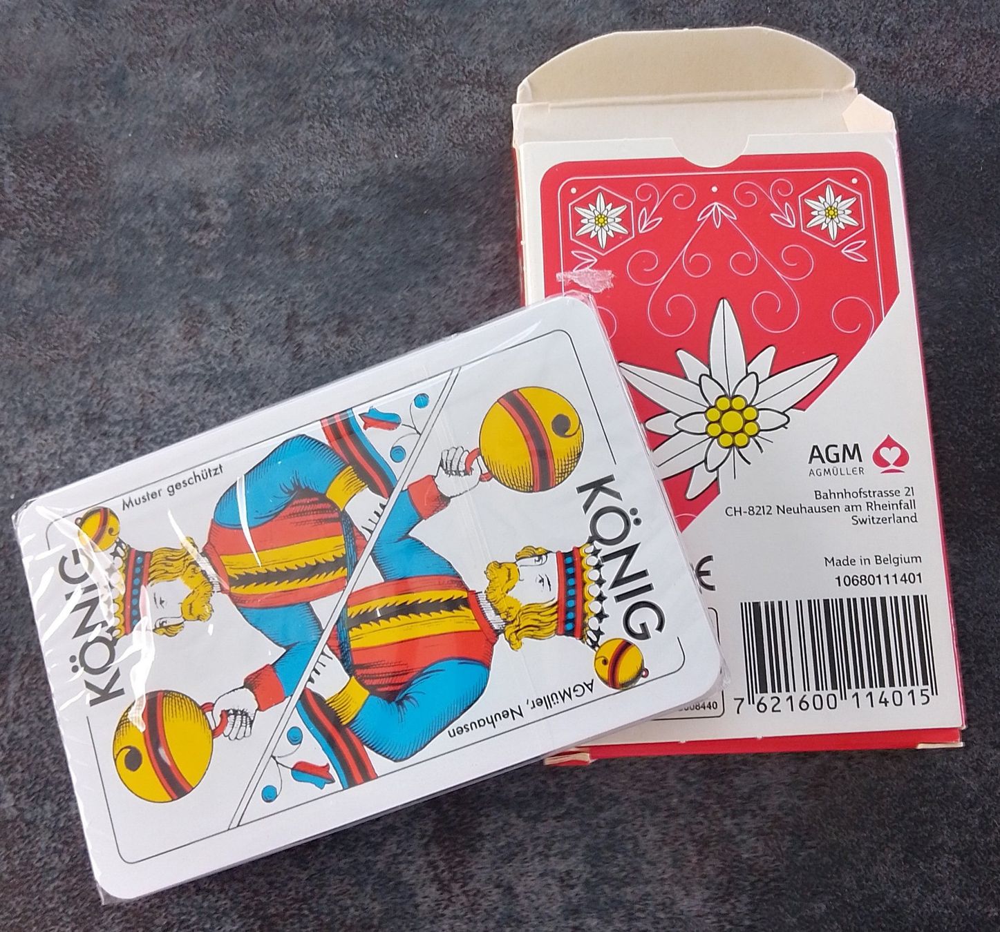 Giochi: Jass Spielkarten 5,9 x 9 grosse Eckzeichen AGMüller – Nuovo (secondo la descrizione) da Wohlen AG venduto da salamanderspielwaren 4