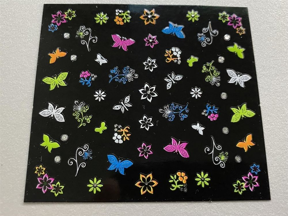 Profi Neon Nail Art Sticker No 68 (Neu (gemäss Beschreibung)) in ...