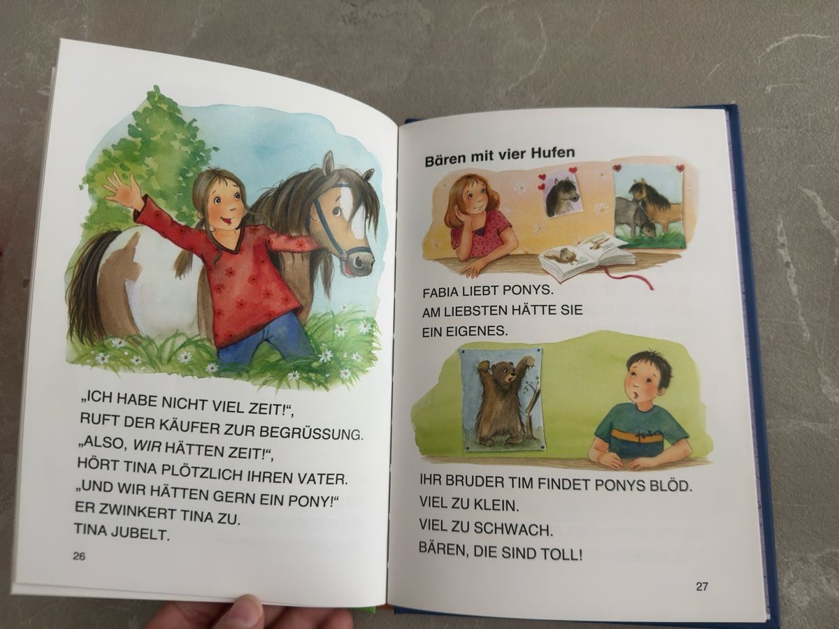 Bücher: LeseTiger Buch - Ponyhofgeschichten – Neu (gemäss Beschreibung) aus Sins von sum_lv6d 4