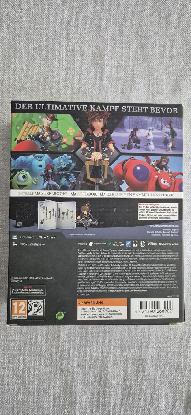 Microsoft Giochi: Kingdom Hearts III - Deluxe Edition - XBOX – Nuovo (secondo la descrizione) da Schwerzenbach venduto da Jamacy 1