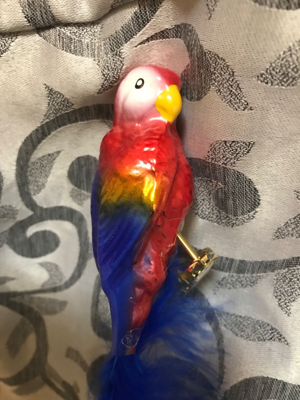 Toutes les décorations: Papagei  rot blau Vogel Christbaumschmuck – Neuf avec emballage d'origine à Alpnach Dorf par marvo