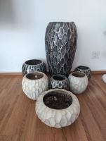 Dekorative Pflanzentöpfe im Set – 7 Stück