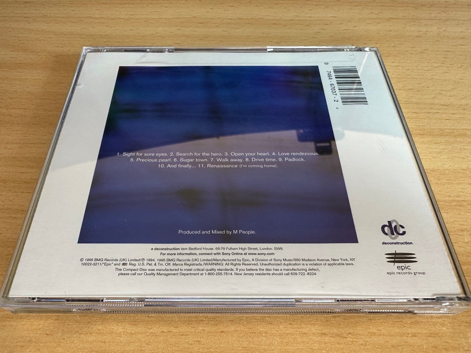 CD: M People – Bizarre Fruit – Usato da Rikon im Tösstal venduto da Alpenmutz 1