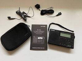 Weltempfänger, kleiner Radio, Tecsun PL 210 PLL FM/MW/LW/SW