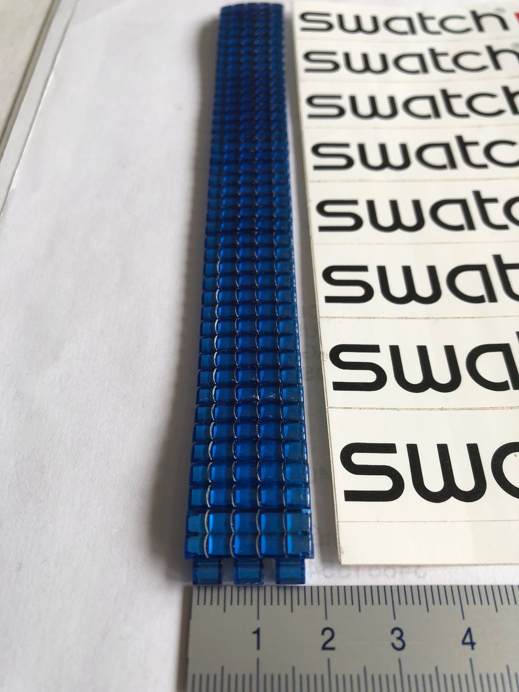 Swatch Orologi: Swatch Uhrenarmband STOP WATCH VARIATION  von 1994 – Nuovo (secondo la descrizione) da Biel/Bienne venduto da winnertaco 2