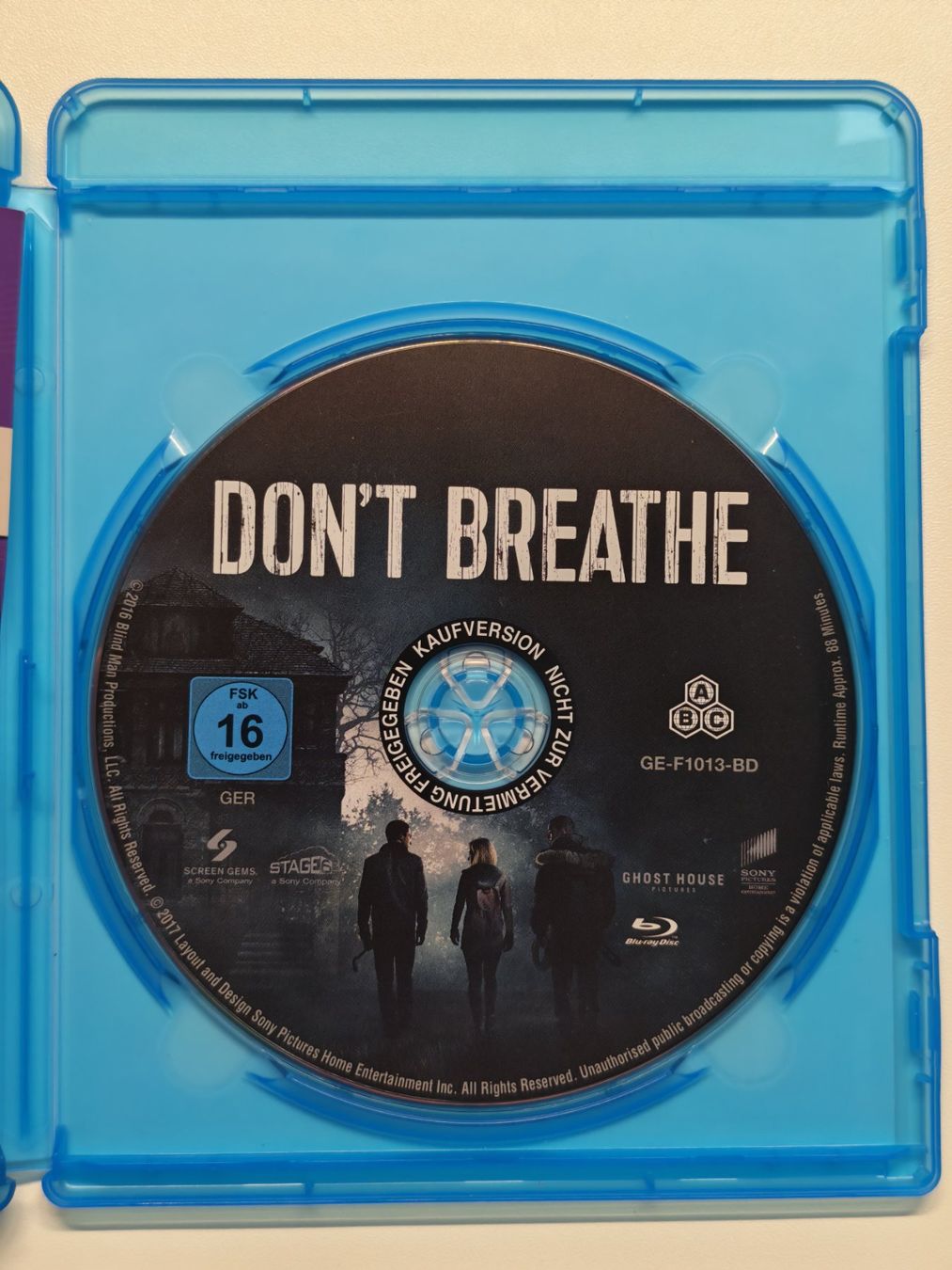 Tous les DVDs: Don't Breathe – D'occasion à Liestal par Kratzilla 1