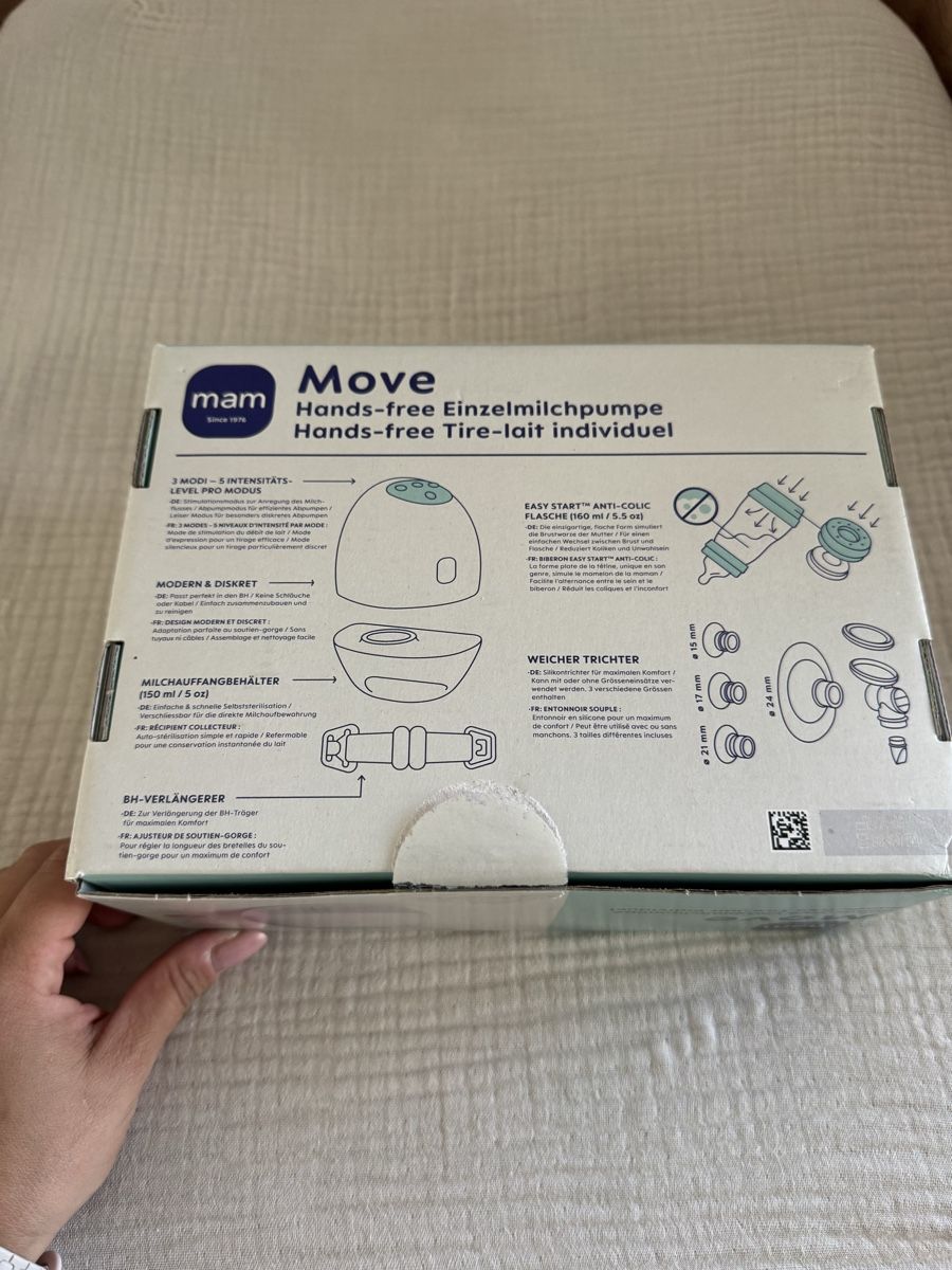 Mam Accessori per l’allattamento: Tire-lait mains libres MAM Move – Usato da Erde venduto da Kitkatekate 2