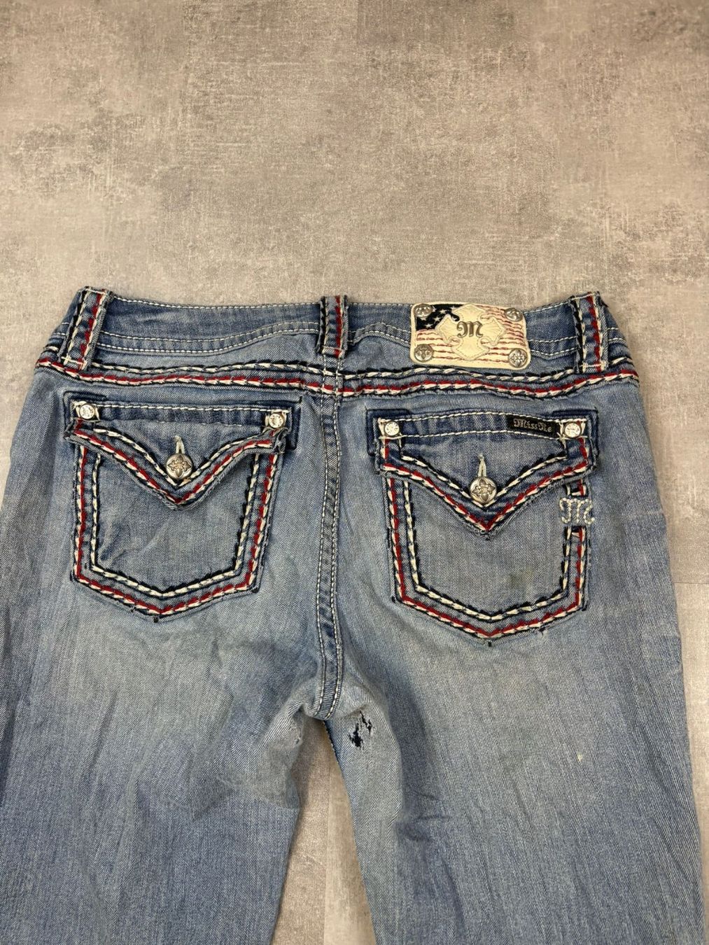 Jeans: Miss Me Bootcut Jeans - Grösse M/31 – Usato da Werdenberg venduto da hase.vintage 4