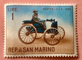 Briefmarken aus San Marino Autos Ungestempelt 