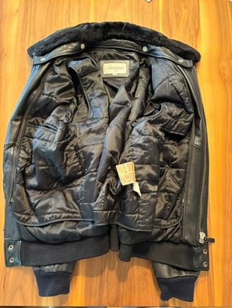 Herren Echtlederjacke Gr. 50 | 3-in-1 | Gebraucht