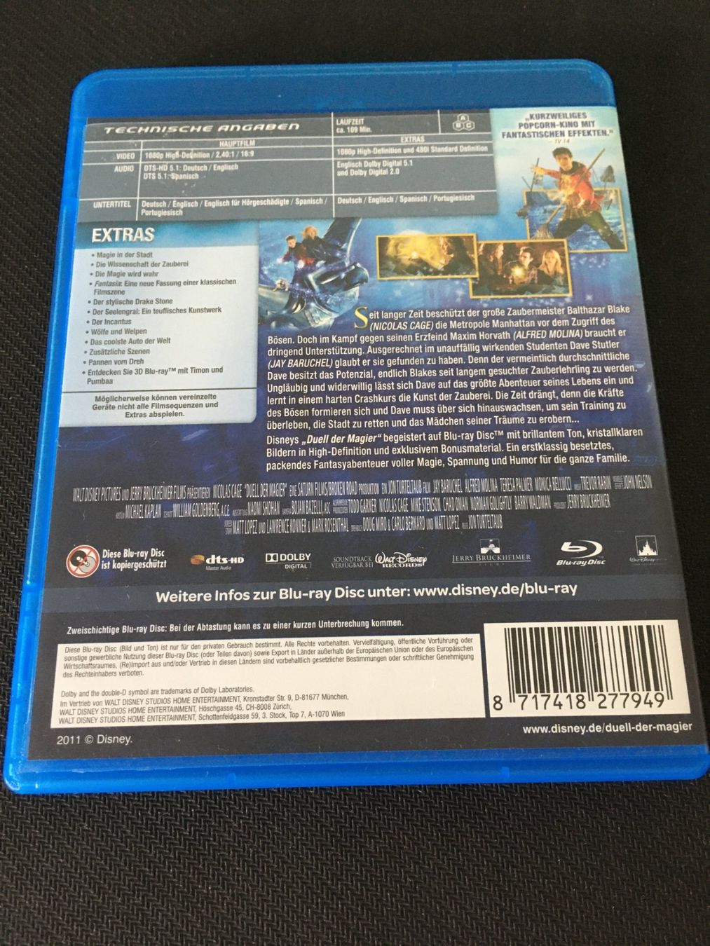 Tutti i DVDs: Disney: Duell der Magier [Blu-ray] – Usato da St.Gallen venduto da MedienJoe 1