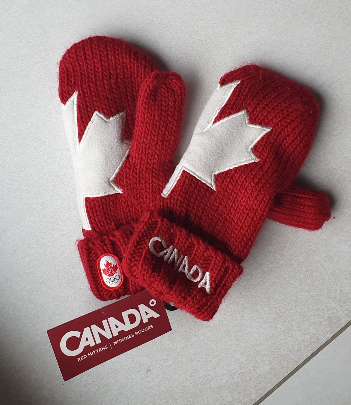 Guanti & manicotti: Mitaines Canada Olympics – Usato da Servion venduto da meno999
