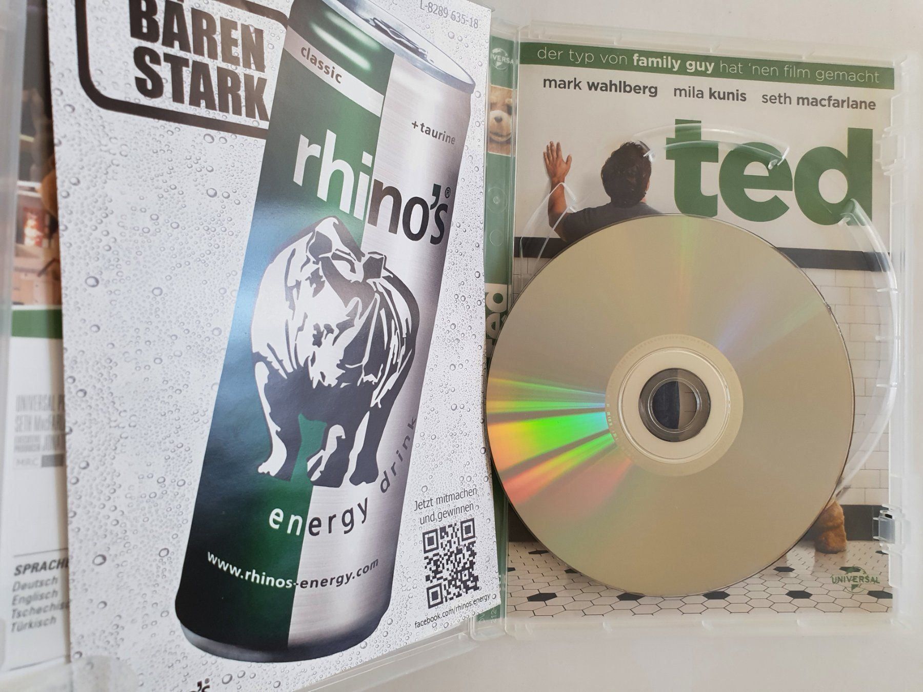 Tutti i DVDs: TED (Mark Wahlberg) – Usato da Oberdorf BL venduto da BaldenEagle 2