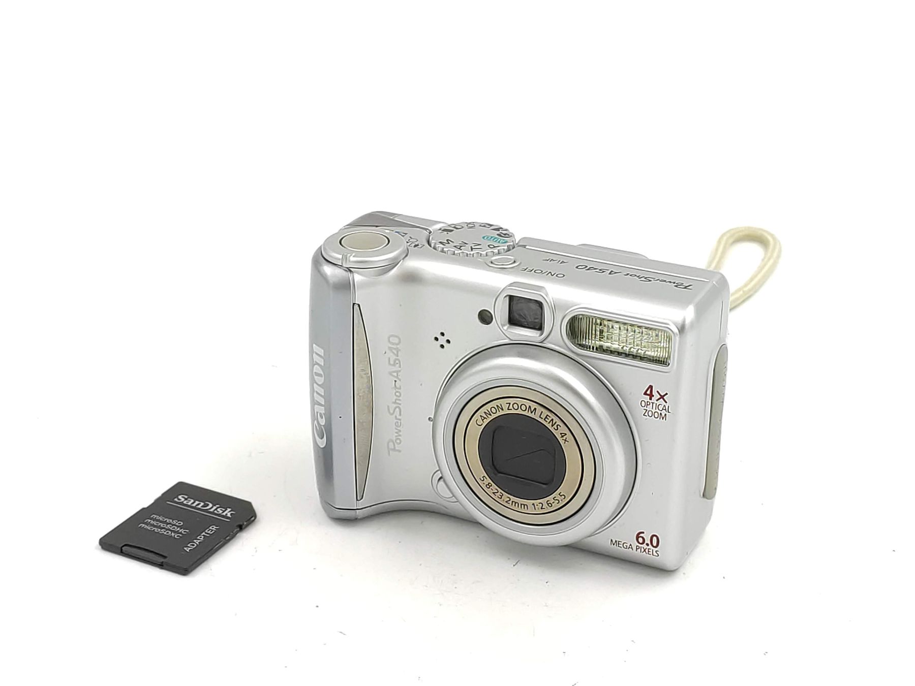 Canon Fotocamera: Canon PowerShot A540, Vintage Kamera mit CCD Sensor – Usato da Kreuzlingen venduto da Tewes