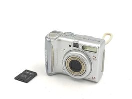 Canon PowerShot A540, Vintage Kamera mit CCD Sensor