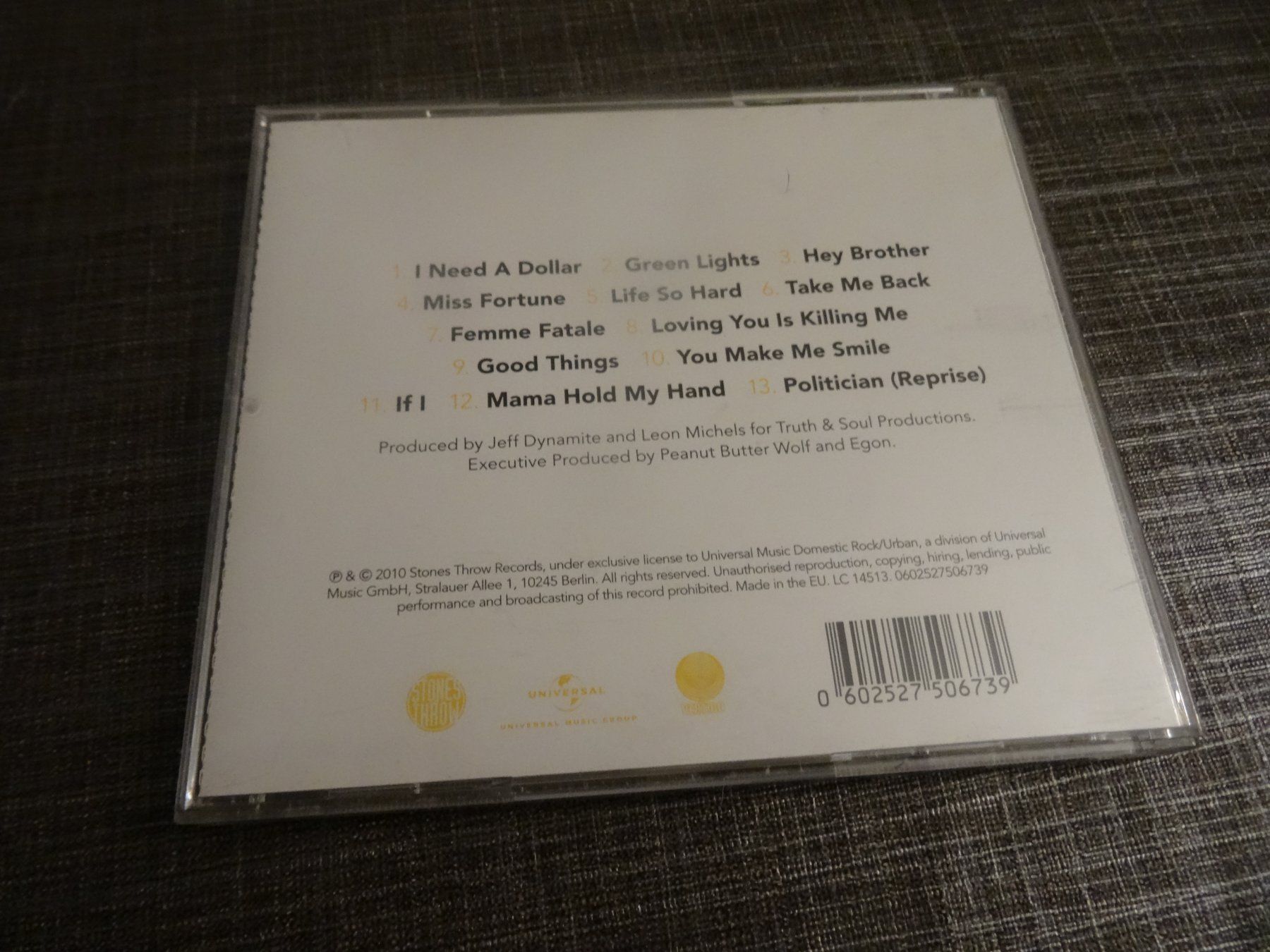 CDs: Aloe Blacc - Good Things CD – D'occasion à Olten par Disc-Ausverkauf 1