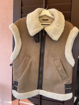 ZARA Vest Brown Size S 