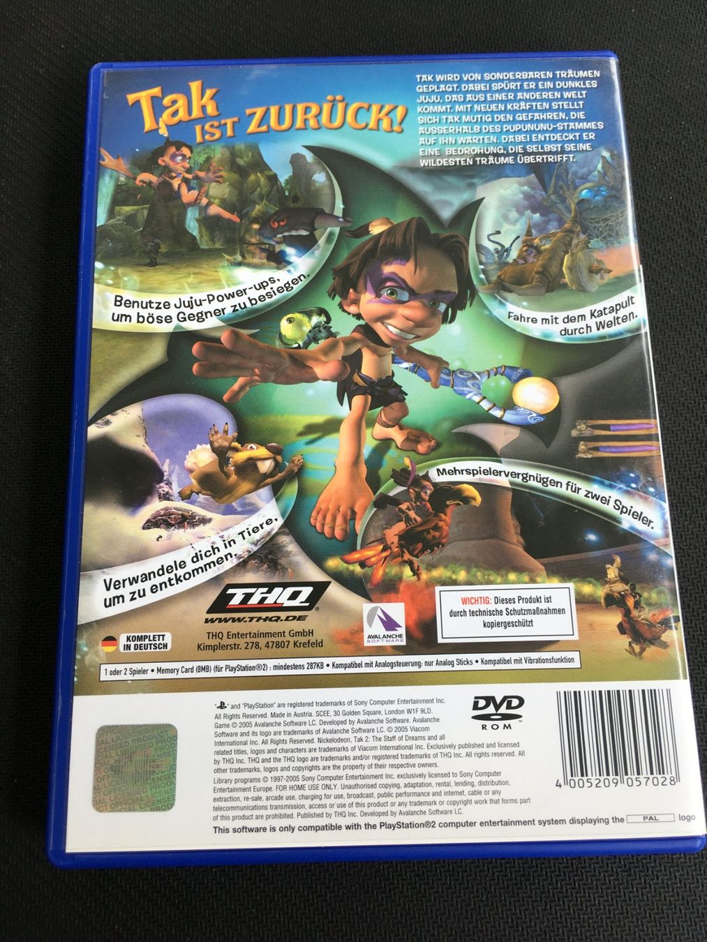 Sony Giochi: Tak 2 Der Stab der Träume - PS2 Playstation 2 – Usato da St.Gallen venduto da sjosjo 1