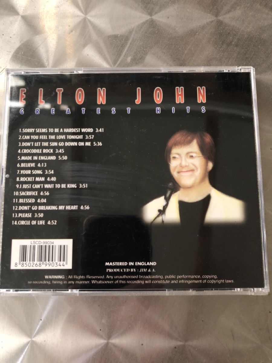 CD: Elton John Greatest Hits – Usato da Flaach venduto da rubo7 2
